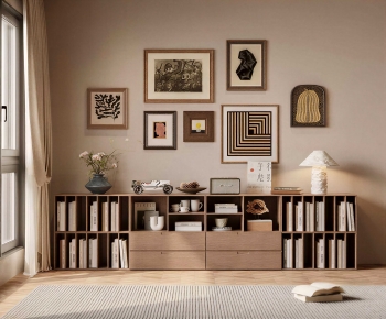 Modern Bookshelf-ID:957817081