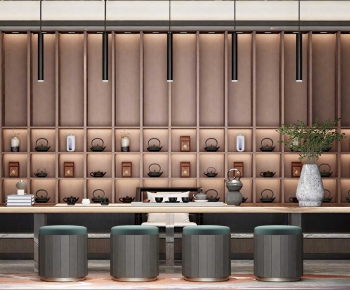 New Chinese Style Tea House-ID:376895909