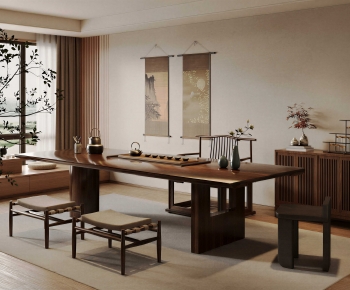 New Chinese Style Tea House-ID:994275097