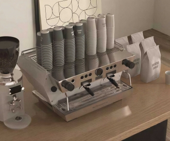 Modern Kitchen Electric Coffee Machine-ID:842773915