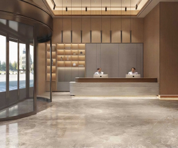 New Chinese Style Lobby Hall-ID:665215026