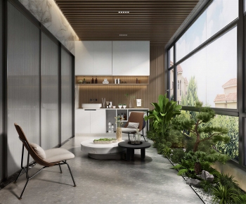 Modern Leisure Balcony-ID:340330696