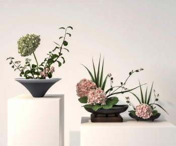 New Chinese Style Potted Green Plant-ID:743560843