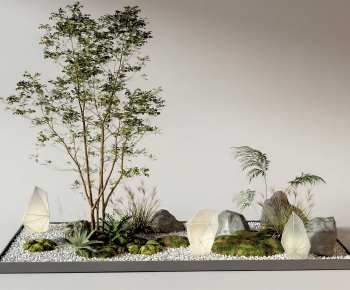 New Chinese Style Plant Landscaping-ID:437727935