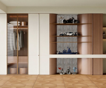 Modern Clothes Storage Area-ID:893881083
