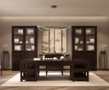 New Chinese Style Study Space-ID:345733887