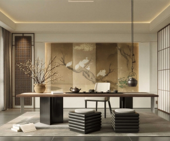 New Chinese Style Tea House-ID:858175995