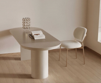 Modern Computer Desk And Chair-ID:597268104