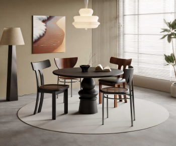 Modern Dining Table And Chairs-ID:296914105