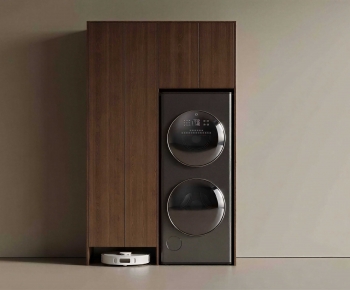 Modern Laundry Cabinet-ID:324290047