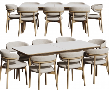 Modern Dining Table And Chairs-ID:128010034