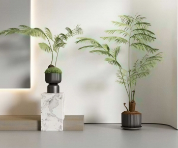 New Chinese Style Potted Green Plant-ID:890646936