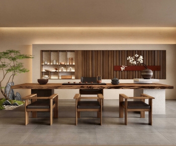 New Chinese Style Tea House-ID:682822947