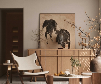 Modern A Living Room-ID:767613898