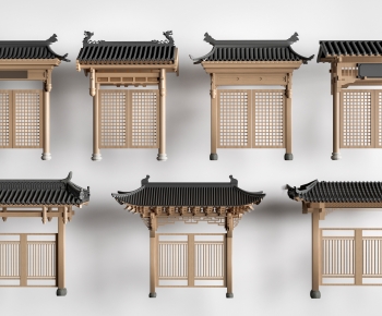 New Chinese Style Gate-ID:399827004