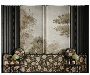 French Style TV Wall-ID:133584985