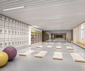 Modern Yoga Room-ID:187364103