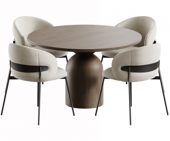 Modern Dining Table And Chairs-ID:504937898