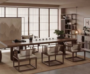 New Chinese Style Tea House-ID:516829015