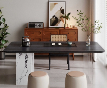 New Chinese Style Tea Tables And Chairs-ID:380220898