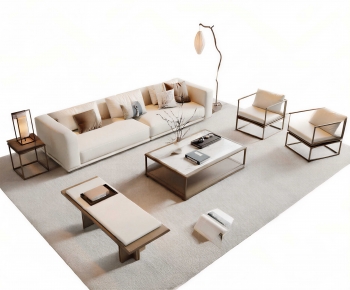 New Chinese Style Sofa Combination-ID:920623064