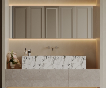 Modern Bathroom Cabinet-ID:120089051