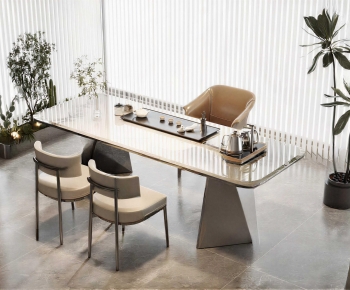 Modern Tea Tables And Chairs-ID:391160962