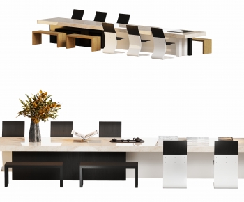 Modern Computer Desk And Chair-ID:888319029