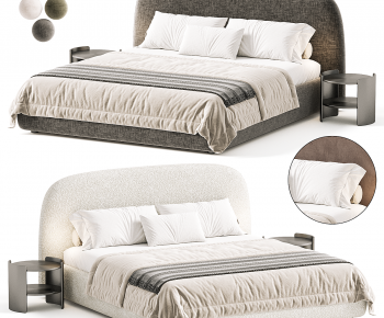 Modern Double Bed-ID:968295105