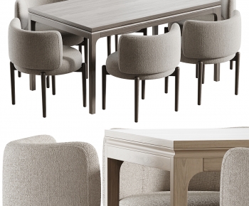 Modern Dining Table And Chairs-ID:654068951