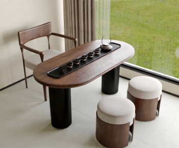 New Chinese Style Tea Tables And Chairs-ID:290968893