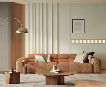 Modern A Living Room-ID:384589914