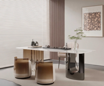 Modern Tea Tables And Chairs-ID:221219061