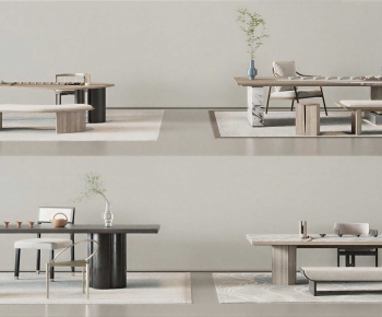 New Chinese Style Tea Tables And Chairs-ID:881750114