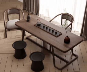 New Chinese Style Tea Tables And Chairs-ID:267014984