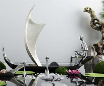 New Chinese Style Rockery Waterscape-ID:763981108