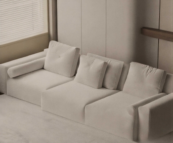 Modern Three-seat Sofa-ID:556149966
