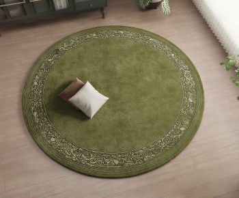 Modern Circular Carpet-ID:651500218