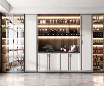 Modern Wine Cabinet-ID:105884089