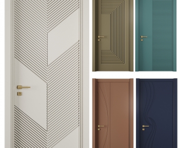 Modern Single Door-ID:610390909