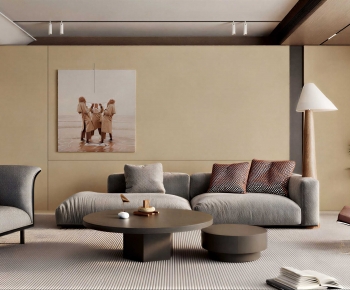 Modern A Living Room-ID:165119296