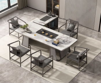 New Chinese Style Tea Tables And Chairs-ID:843189005