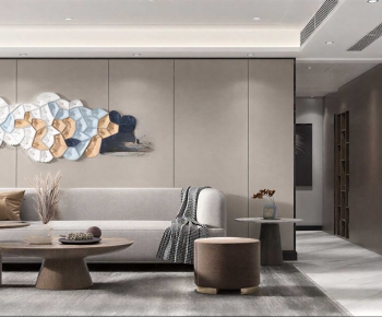 Modern A Living Room-ID:689732075