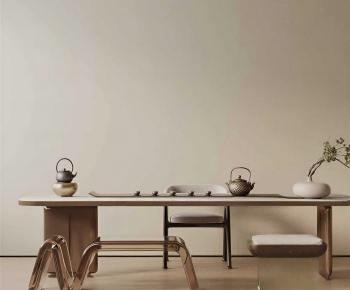 New Chinese Style Tea Tables And Chairs-ID:597095977