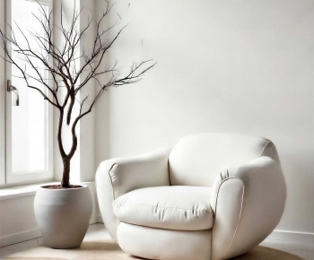 Modern Single Sofa-ID:711100176