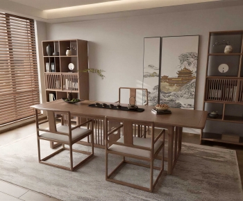 New Chinese Style Tea House-ID:602631097