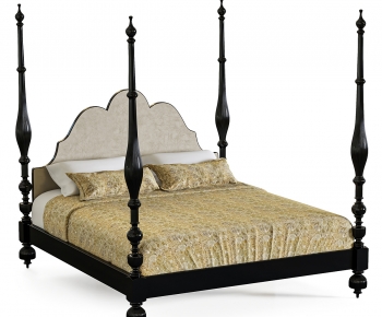 European Style Double Bed-ID:299825913
