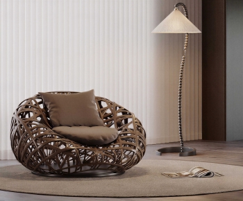 Modern Single Sofa-ID:738960037