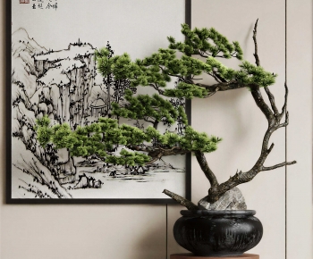New Chinese Style Bonsai-ID:857875119