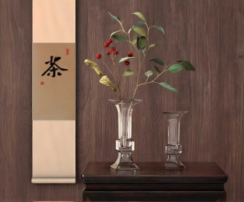 New Chinese Style Aquatic Green Plant-ID:733082068